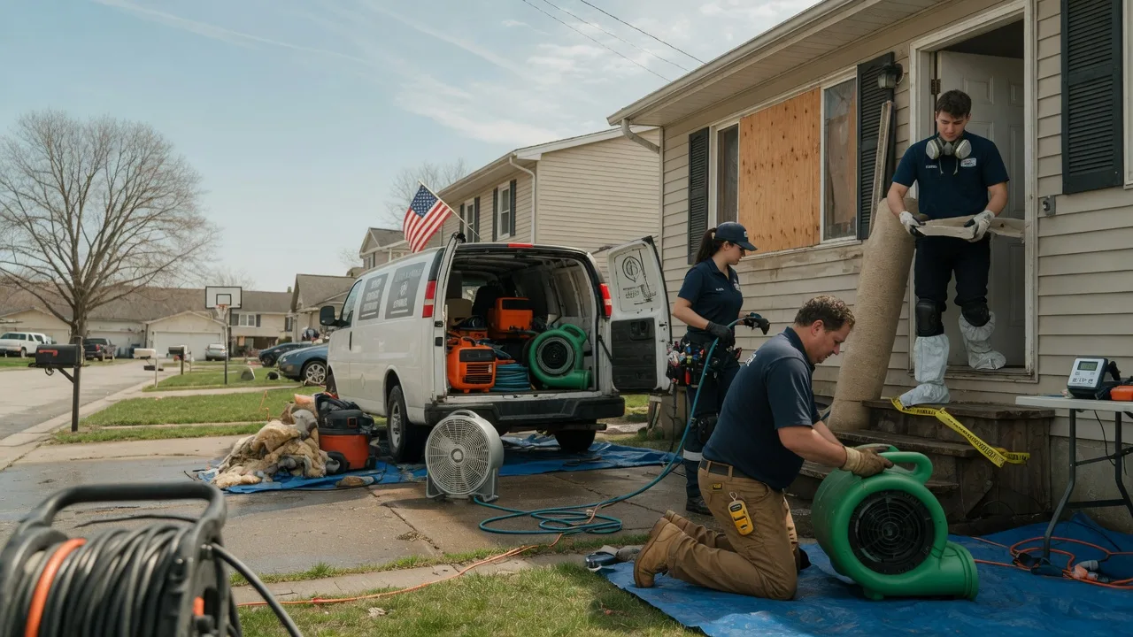 Water Damage Restoration in Garrett, KY near me